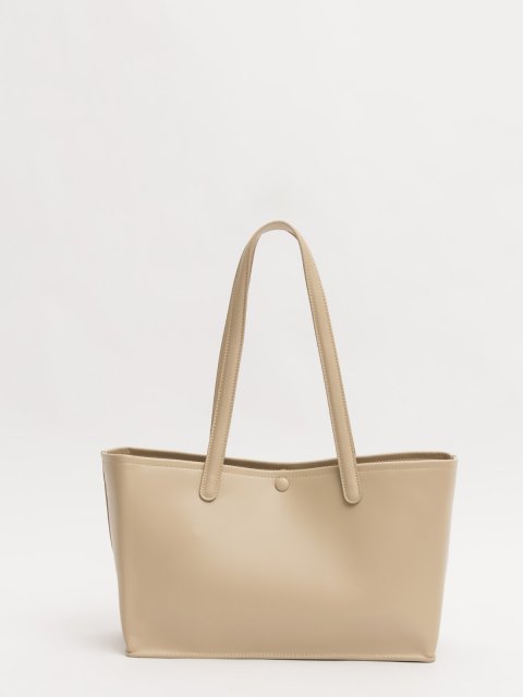 Бежевый шоппер AT YOU (AT YOU) - артикул: 0К-00077252 - ракурс 3