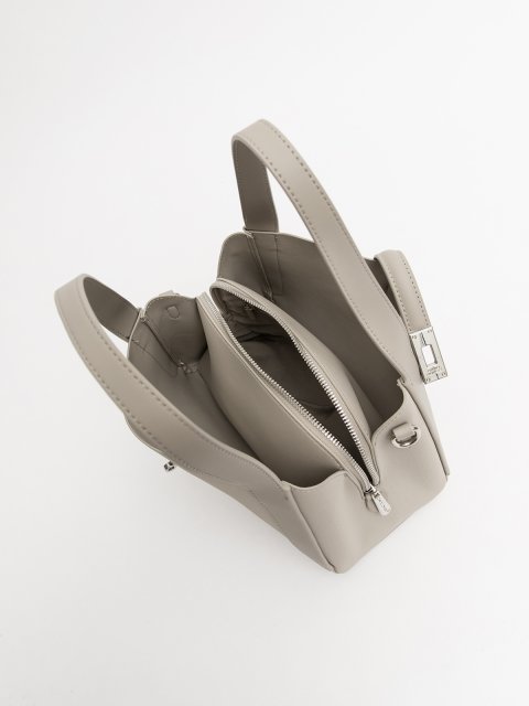 Бежевый тоут David Jones (Дэвид Джонс) - артикул: 0К-00077166 - ракурс 3