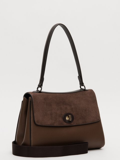 Коричневый сэтчел David Jones - 4299.00 руб