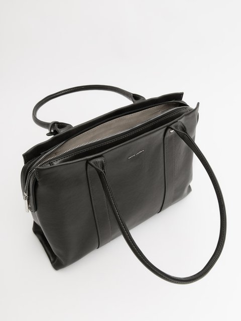 Чёрный тоут David Jones (Дэвид Джонс) - артикул: 0К-00077181 - ракурс 3