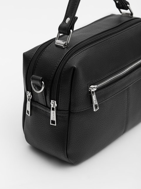 Чёрный саквояж S.Lavia (Славия) - артикул: 1500 92 01 - ракурс 4