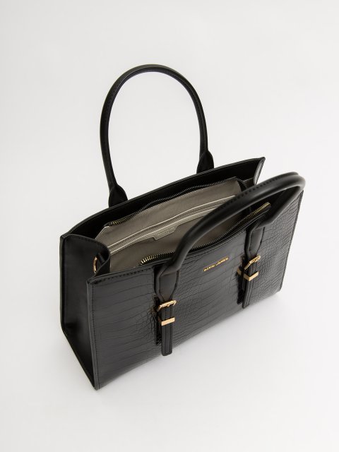 Чёрный тоут David Jones (Дэвид Джонс) - артикул: 0К-00077147 - ракурс 3