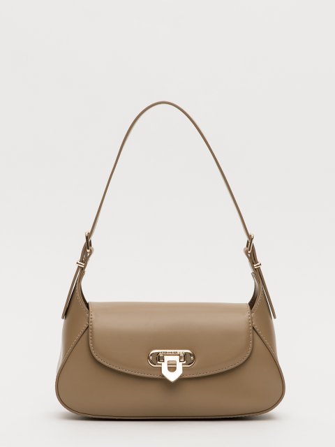 Темно-бежевый кросс-боди David Jones (Дэвид Джонс) - артикул: 0К-00079056 - ракурс 1
