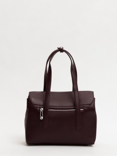 Бордовый сэтчел Polina (Полина) - артикул: 0К-00073173 - ракурс 2