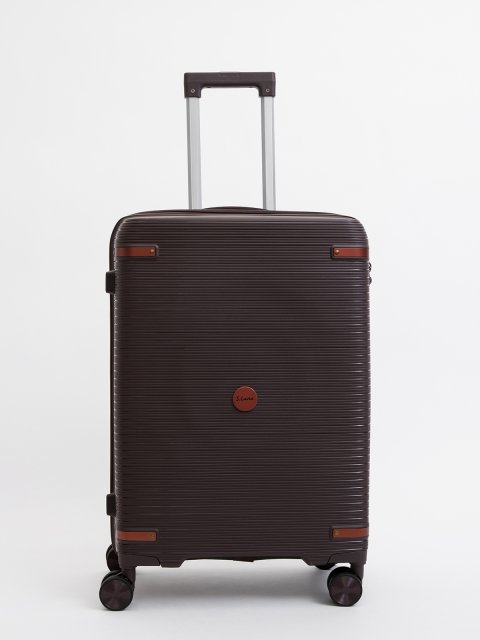 Коричневый чемодан S.Lavia (Славия) - артикул: 0К-00075372 - ракурс 1