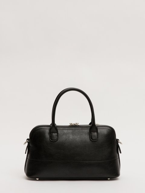 Чёрный саквояж Royal cuir (Royal cuir) - артикул: 0К-00077281 - ракурс 2