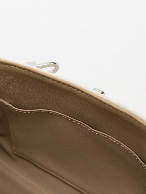 Молочный сэтчел Royal cuir (Royal cuir) - артикул: 0К-00077270 - ракурс 4