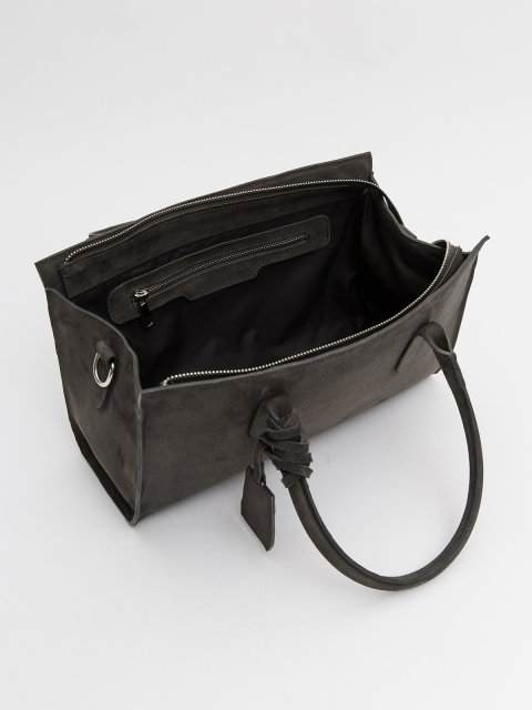 Темно-серый шоппер AT YOU (AT YOU) - артикул: AY0024 14 51 - ракурс 8