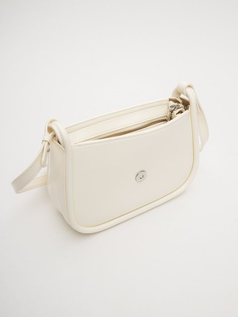 Белый кросс-боди Royal cuir. Вид 5.