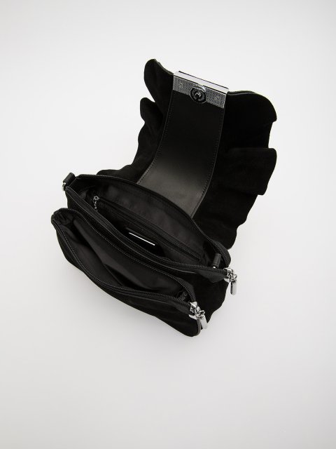 Чёрный кросс-боди Polina (Полина) - артикул: 0К-00073177 - ракурс 3