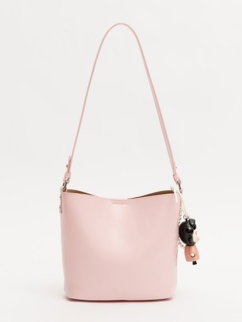 Розовый кросс-боди Royal cuir (Royal cuir) - артикул: 0К-00077280 - ракурс 2