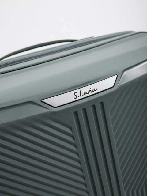Светло-серый чемодан S.Lavia (Славия) - артикул: 0К-00075392 - ракурс 18