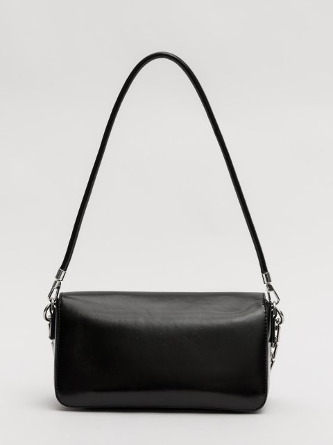 Чёрный кросс-боди Royal cuir (Royal cuir) - артикул: 0К-00077340 - ракурс 2