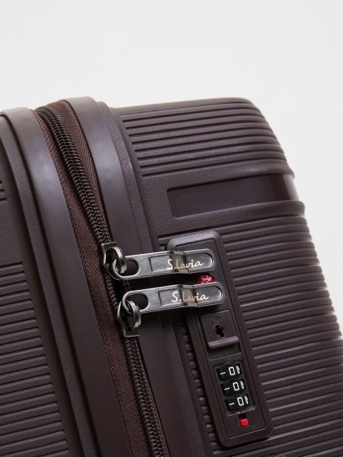 Коричневый чемодан S.Lavia (Славия) - артикул: 0К-00075372 - ракурс 4