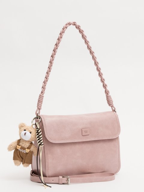 Розовый кросс-боди Royal cuir - 4599.00 руб