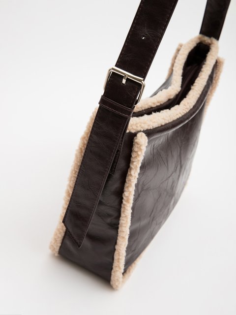 Темно-коричневый хобо NaVibe. Вид 6.