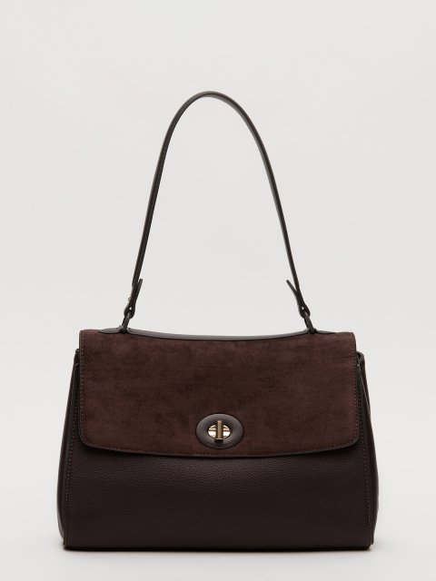 Бордовый сэтчел David Jones (Дэвид Джонс) - артикул: 0К-00079681 - ракурс 1