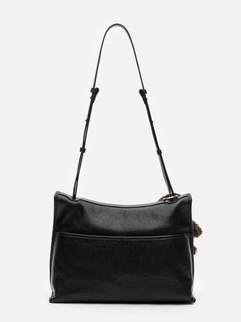 Чёрный кросс-боди Royal cuir (Royal cuir) - артикул: 0К-00080260 - ракурс 2