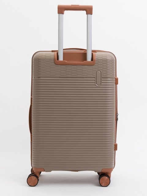 Темно-бежевый чемодан S.Lavia (Славия) - артикул: 0К-00075367 - ракурс 2