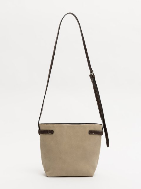 Бежевый кросс-боди David Jones (Дэвид Джонс) - артикул: 0К-00077185 - ракурс 2