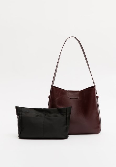 Темно-красный хобо AT YOU (AT YOU) - артикул: AY001 15 79 - ракурс 3