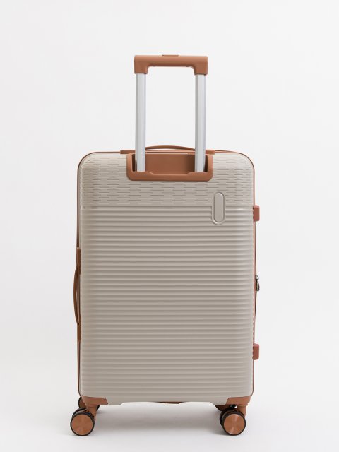 Бежевый чемодан S.Lavia (Славия) - артикул: 0К-00075369 - ракурс 2