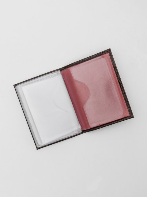 Коричневая обложка для документов Angelo Bianco (Анджело Бьянко) - артикул: 0К-00063964 - ракурс 3