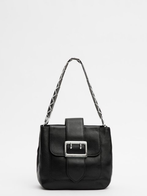 Чёрный кросс-боди Polina (Полина) - артикул: 0К-00073134 - ракурс 1