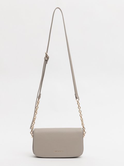 Темно-бежевый кросс-боди David Jones (Дэвид Джонс) - артикул: 0К-00077158 - ракурс 1