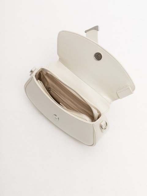 Молочный кросс-боди Royal cuir (Royal cuir) - артикул: 0К-00077357 - ракурс 3