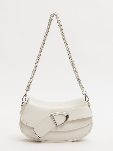 Молочный кросс-боди Royal cuir (Royal cuir) - артикул: 0К-00077357 - ракурс 1