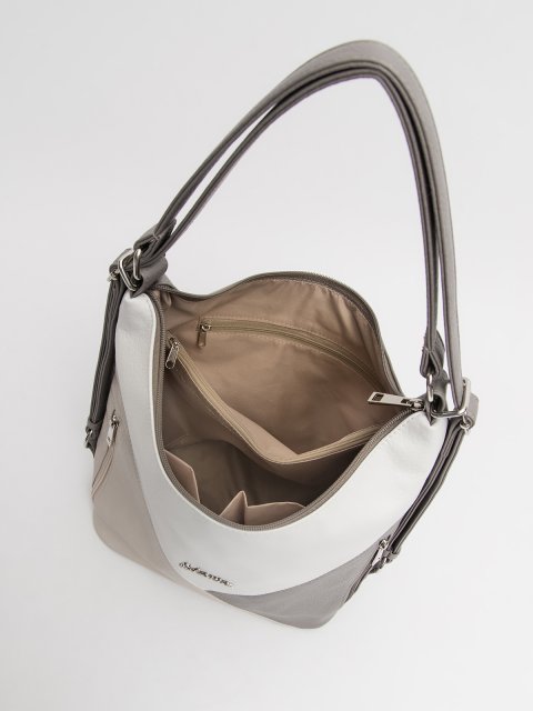 Светло-серый мешок-трансформер S.Lavia (Славия) - артикул: 1375 860 05/860 10 - ракурс 10