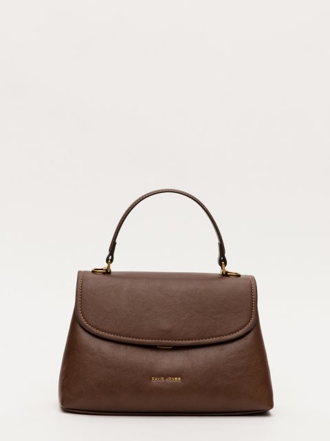 Коричневый сэтчел David Jones (Дэвид Джонс) - артикул: 0К-00079444 - ракурс 1