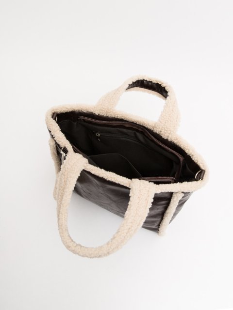 Темно-коричневый тоут NaVibe. Вид 9.