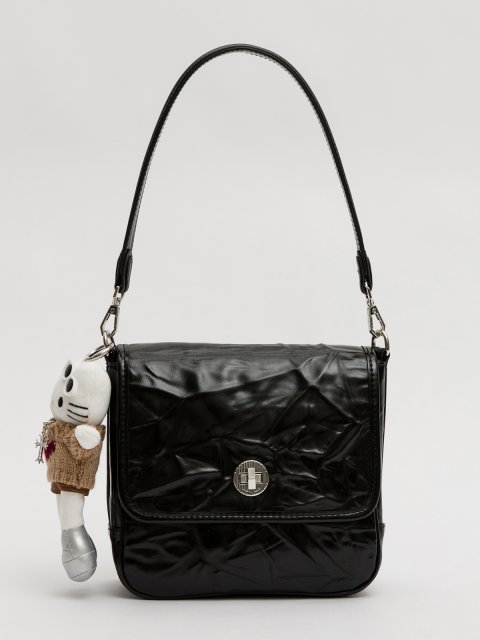 Чёрный кросс-боди Royal cuir (Royal cuir) - артикул: 0К-00056518 - ракурс 1