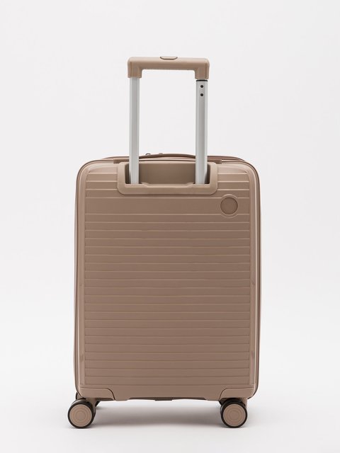 Серо-коричневый чемодан S.Lavia (Славия) - артикул: 0К-00067842 - ракурс 3