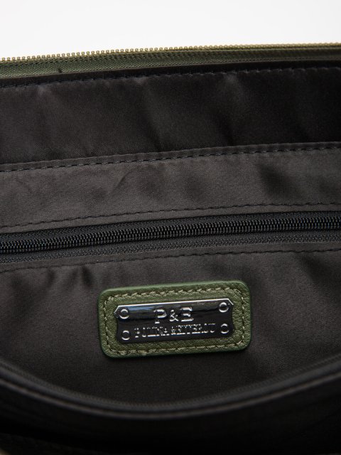 Зелёный сэтчел Polina (Полина) - артикул: 0К-00073167 - ракурс 4