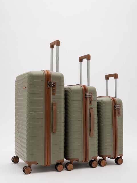 Оливковый чемодан S.Lavia (Славия) - артикул: 0К-00067822 - ракурс 12