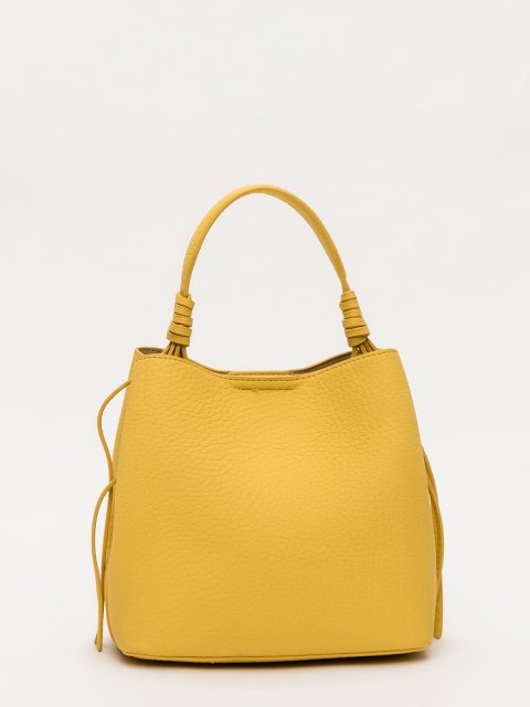 Жёлтый кросс-боди Royal cuir. Вид 3.