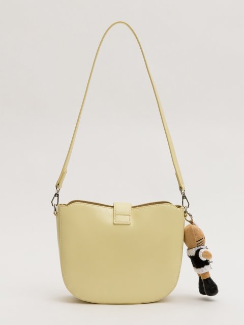 Светло-желтый кросс-боди Royal cuir (Royal cuir) - артикул: 0К-00077312 - ракурс 2