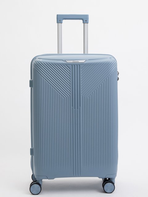 Бледно-голубой чемодан S.Lavia (Славия) - артикул: 0К-00075388 - ракурс 1