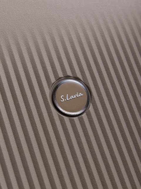 Темно-бежевый чемодан S.Lavia (Славия) - артикул: 0К-00075220 - ракурс 5