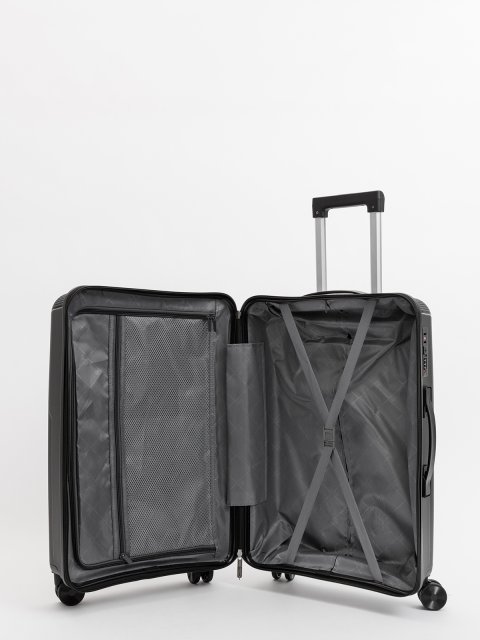 Чёрный чемодан S.Lavia (Славия) - артикул: 0К-00075214 - ракурс 11