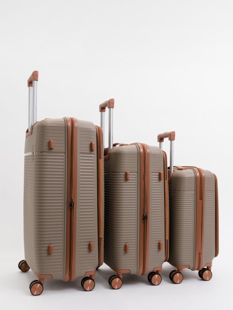 Темно-бежевый чемодан S.Lavia (Славия) - артикул: 0К-00075365 - ракурс 16