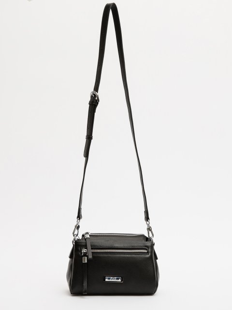 Чёрный кросс-боди Polina (Полина) - артикул: 0К-00073128 - ракурс 1