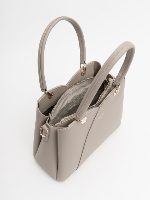 Серо-коричневый тоут David Jones (Дэвид Джонс) - артикул: 0К-00077114 - ракурс 3