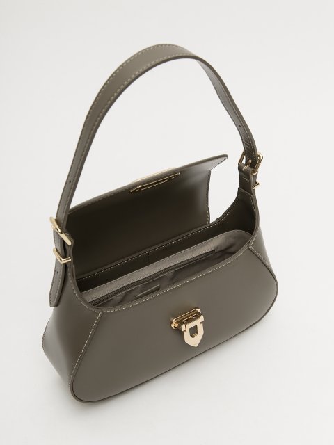 Серо-коричневый кросс-боди David Jones (Дэвид Джонс) - артикул: 0К-00079054 - ракурс 3