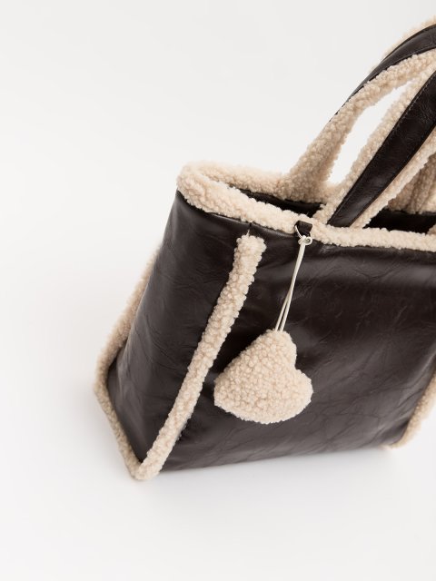 Темно-коричневый тоут NaVibe. Вид 5.