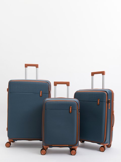 Темно-синий чемодан S.Lavia (Славия) - артикул: 0К-00075364 - ракурс 3