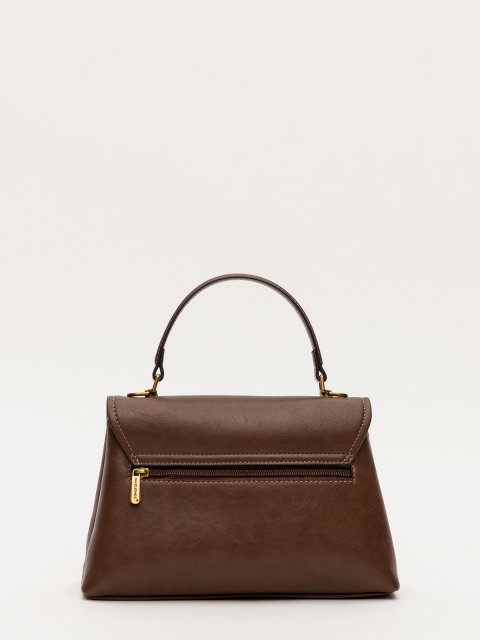 Коричневый сэтчел David Jones (Дэвид Джонс) - артикул: 0К-00079444 - ракурс 2